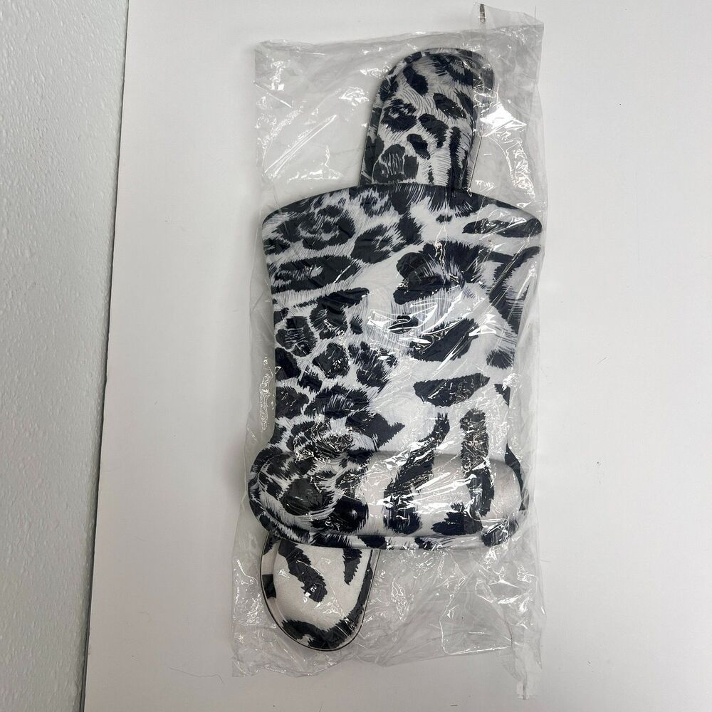 keyboard wrist pad and mouse animal print